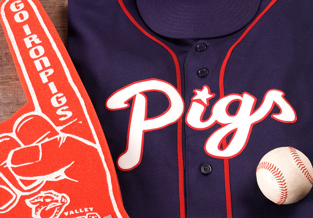 Adrian Iron Pigs Custom Traditional Baseball Jerseys